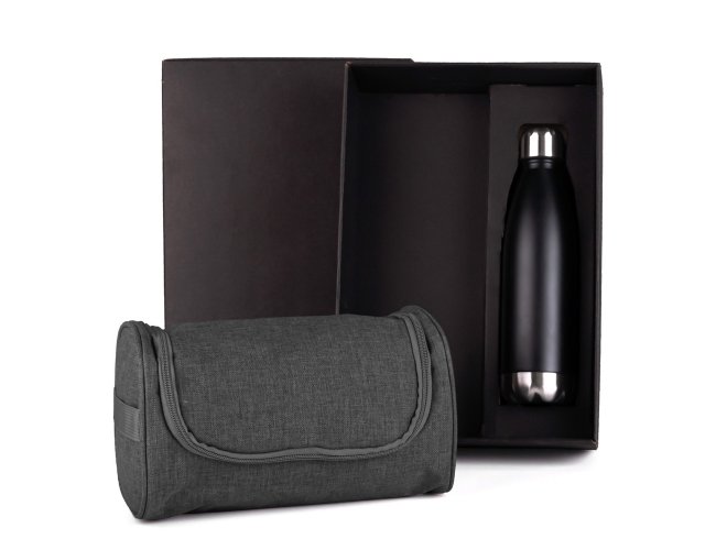 Kit Necessaire E Garrafa - 2 Ps